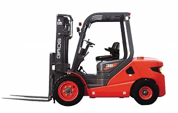 Дизельный вилочный погрузчик 3 тонны GROS LG30DT (завод LONKING, двигатель XINCHAI)
