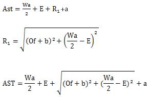 Формула расчёта Ast 