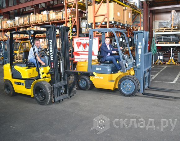 Сравнение погрузчиков GROS с погрузчиками HYUNDAI