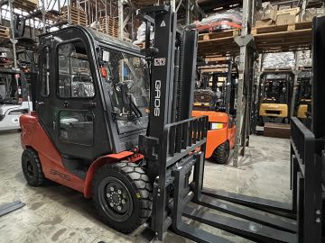 Дизельный вилочный погрузчик 3.5 тонны GROS LG35DT (завод LONKING, двигатель MITSUBISHI)