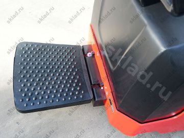 Самоходная электрическая рохля 3 тонны GROS ME30 с платформой для оператора (завод MIMA)