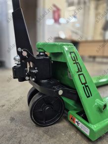 Тележка гидравлическая рохля 2500 кг GROS BF-S-III2500 (ПУ колеса)