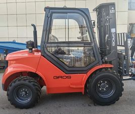 Погрузчик повышенной проходимости 3.5 тонны GROS LG35D (CPCD35 2WD, завод Lonking)