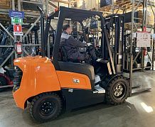 Автопогрузчики Doosan серии NXP грузоподъемностью 2,0-3,5 т снова на складе