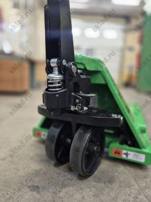Тележка гидравлическая рохля 2500 кг GROS BF-S-III2500 (ПУ колеса)