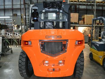 Дизельный вилочный погрузчик 8.5 тонн GROS LG85DT (завод LONKING, двигатель ISUZU)