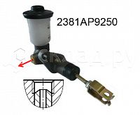 Цилиндр сцепления главный (2381AP9250) для погрузчика Komatsu 