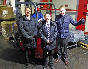 Делегация Митсубиси Ничию