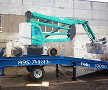 Первая поставка коленчатого подъёмника