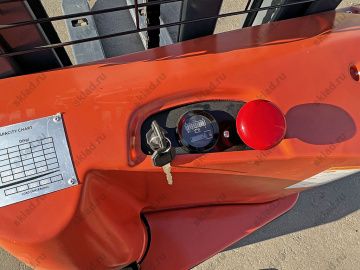Самоходный штабелер 1200 кг с высотой подъема 3 метра GROS MBD1230LC (аккумулятор AGM, завод MIMA)