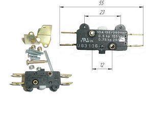 Микровыключатель  25565-GA10A