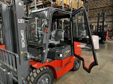 Дизельный вилочный погрузчик 3.8 тонны GROS LG38-5 (завод LONKING, двигатель XINCHAI)
