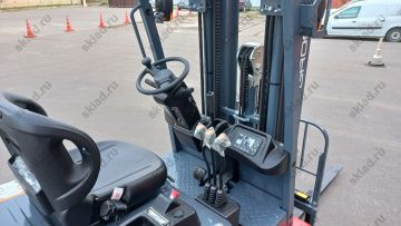 Вилочный погрузчик электрический трехопорный 1.6 тонны GROS TKC-L16 (завод MIMA)