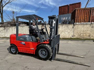 Дизельный вилочный погрузчик 5 тонн модель CPCD50, завод HELI (двигатель XINCHAI)