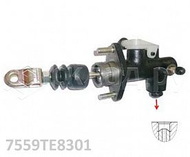 Тормозной цилиндр главный для техники Toyota (7559TE8301)