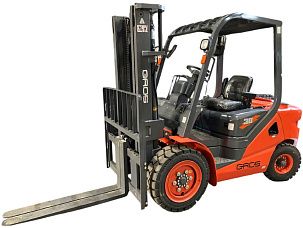 Дизельный вилочный погрузчик 3 тонны GROS LG30DT (завод LONKING, двигатель XINCHAI)