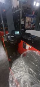 Ричтрак электроштабелер 1.6 тонн GROS MFZ-L16H с высотой подъема до 10.5 метров (завод MIMA)