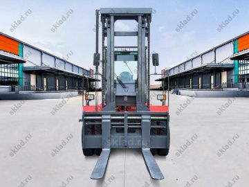 Дизельный вилочный погрузчик 16 тонн GROS LG160DT, центр тяжести 1200 мм (завод LONKING, двигатель CUMMINS)