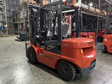 Дизельный вилочный погрузчик 2.5 тонны GROS LG25DT, 5 серия (завод LONKING, двигатель XINCHAI)