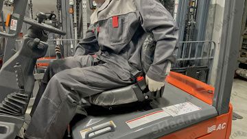Электрический вилочный погрузчик 1.5 тонны GROS LG15B (завод LONKING)