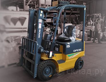 Новая серия вилочных электропогрузчиков GROS H3