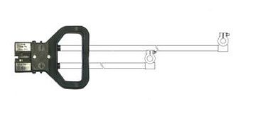 Соединитель электрический с пр оводами 687.33.10.09.13.00 с пр. ЩСЕЕ-100 (на АКБ 130/131)