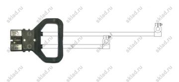Соединитель электрический с пр оводами 687.33.10.09.13.00 с пр. ЩСЕЕ-100 (на АКБ 130/131)