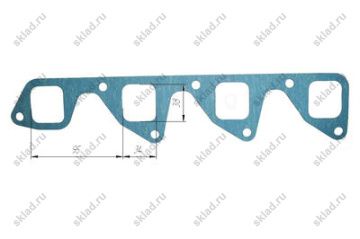 Прокладка коллектора впускного SK157-66118-20