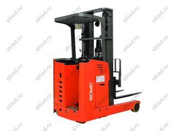 Ричтрак электроштабелер 2 тонны с высотой подъема от 3 до 7.5 метров GROS MF20 (завод MIMA)