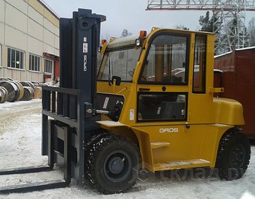 Поставка дизельного погрузчика 5т GROS в АО «СЭМ»