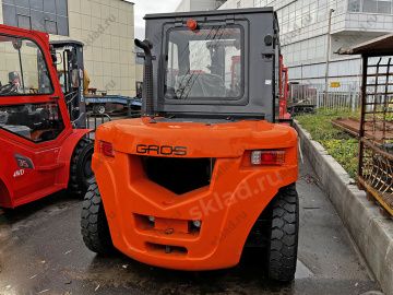 Дизельный вилочный погрузчик 7 тонн GROS LG70DT (завод LONKING, двигатель MITSUBISHI)