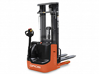 Самоходный штабелер GROS MBC1650LC (1.6 т) с мачтой 5.0 м 
