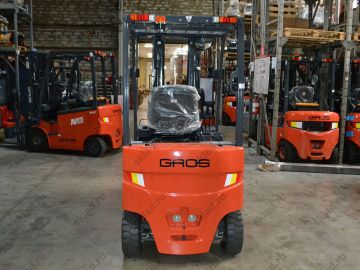Электропогрузчик вилочный 1500 кг GROS LG15B (аккумулятор Li-ion, завод LONKING)