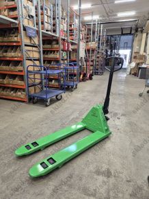 Тележка гидравлическая рохля 2500 кг GROS BF-S-III2500 (ПУ колеса)