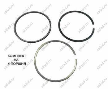 Кольца поршневые комплект  на двигатель STD YM129901-22050SET