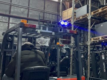 Электропогрузчик вилочный 2 тонны четырехопорный GROS MK-L20 (батарея Li-ion, завод MIMA)