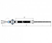 Трос стояночного тормоза - Тип 6 
