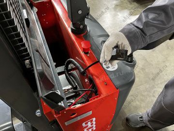 Самоходный штабелер 1.5 тонны GROS CL1536E-Li, высота подъема 3.6 метра (аккумулятор Li-ion)