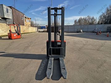 Самоходный штабелер 1200 кг с высотой подъема 2.5 метра GROS MBD1225LC (завод MIMA)
