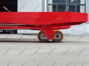 Самоходная электрическая рохля 6 тонн GROS ME60 с платформой для оператора (завод MIMA)