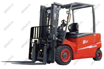 Электрический вилочный погрузчик 5 тонн GROS LG50B (завод LONKING)