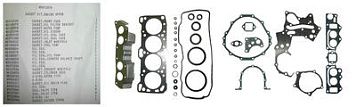 Набор прокладок и уплотнений ДВС MD972979