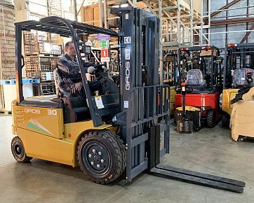 Снова в наличии электропогрузчики от HELI