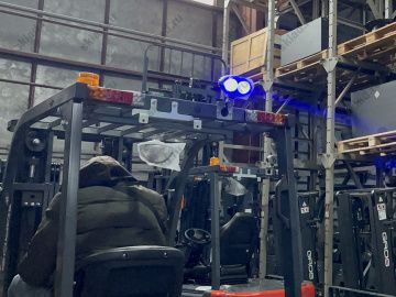Электропогрузчик вилочный 2 тонны четырехопорный GROS MK-L20 (батарея Li-ion, завод MIMA)