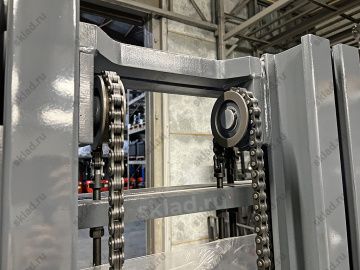 Самоходный штабелер 1.6 тонны с высотой подъема 5 метров GROS MBC1650LC (завод MIMA)