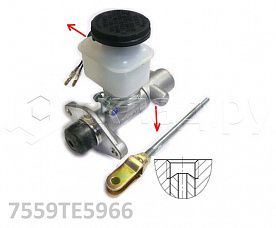 Тормозной цилиндр главный на Nissan (7559TE5966)