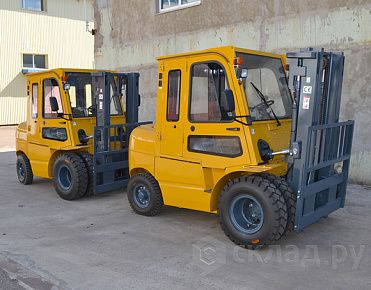 Поставка вилочных автопогрузчиков GROS в Лукойл