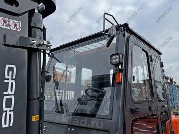 Дизельный вилочный погрузчик 7 тонн GROS LG70DT (завод LONKING, двигатель MITSUBISHI)