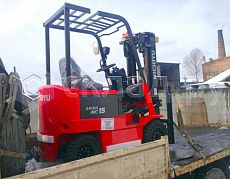 Вилочный электропогрузчик Nichiyu для «Русского алюминия»