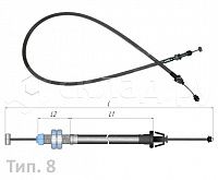 Трос управления подачей топлива (9316BB5943) для погрузчика Toyota 